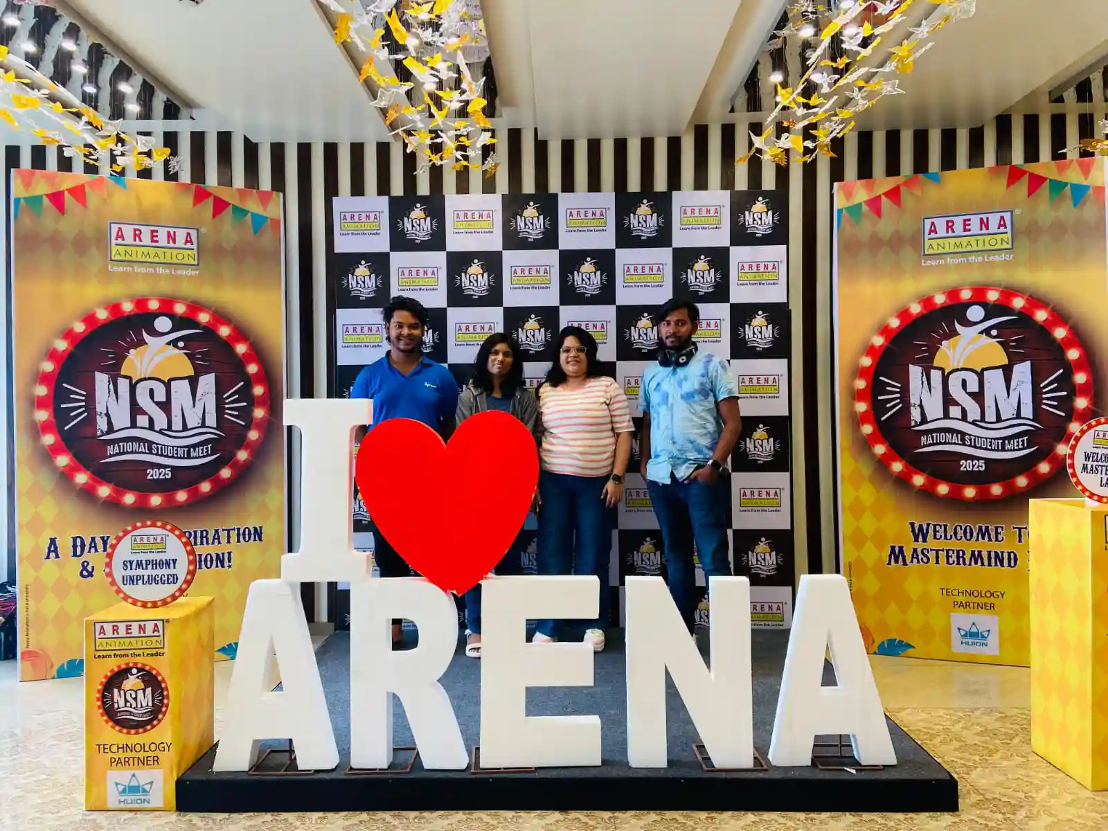 Industry connect session at Arena Animation Hyderabad Industry connect session at Arena Animation Hyderabad